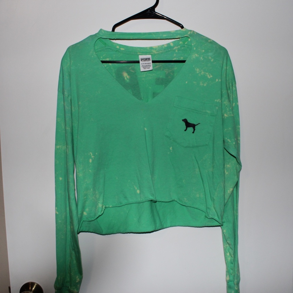 Key hole long sleeve VS PINK